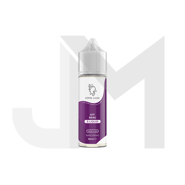 0mg EFFIN Juice 50ml Shortfill 0mg (50VG/50PG)