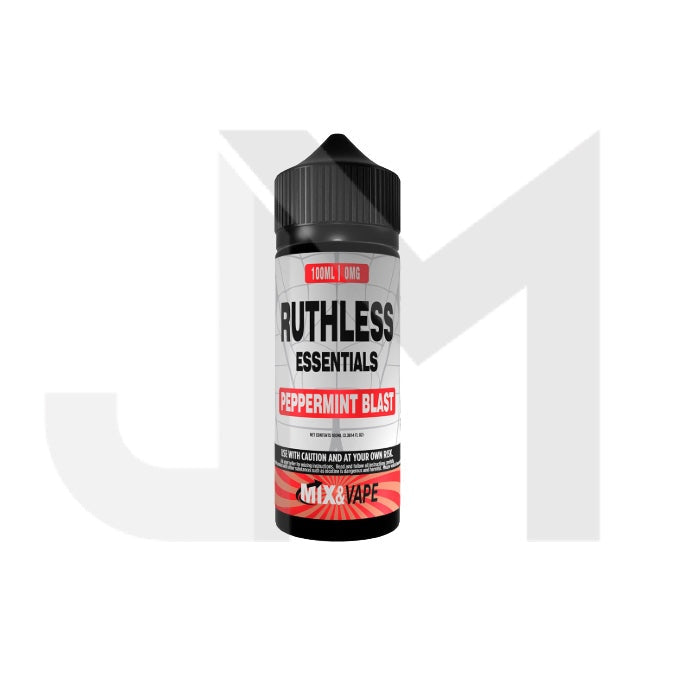 0mg Ruthless Essentials 100ml Shortfill (60VG/40PG)