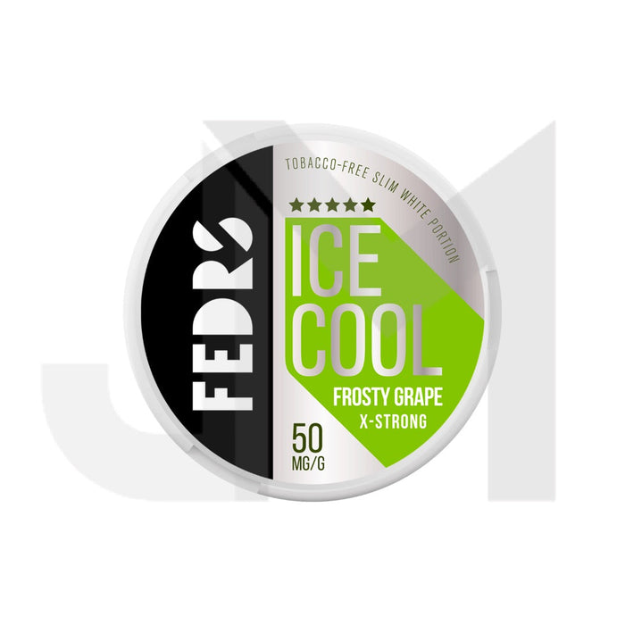 50mg FEDRS Ice Cool X-Strong Nicotine Pouch - 20 Pouches
