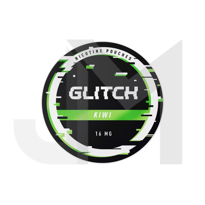 16mg Glitch Regular Nicotine Pouches - 20 Pouches