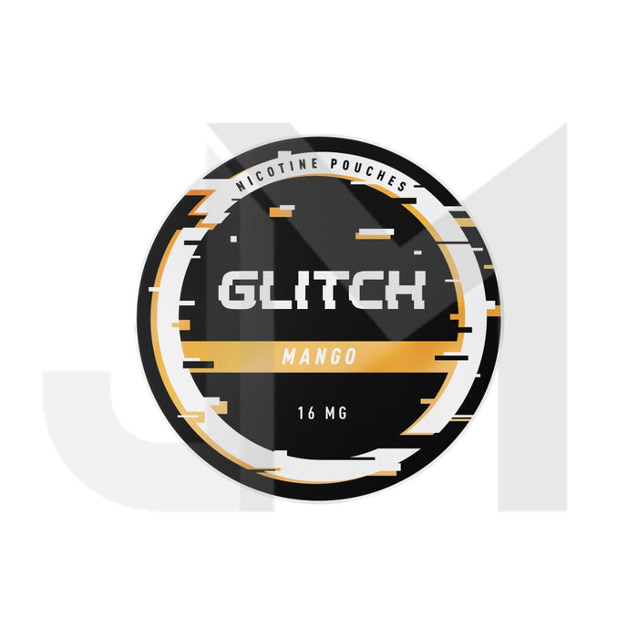 16mg Glitch Regular Nicotine Pouches - 20 Pouches