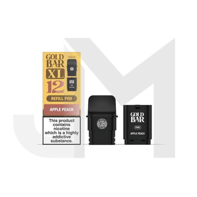 20mg Gold Bar XL Prefilled Replacement Pods