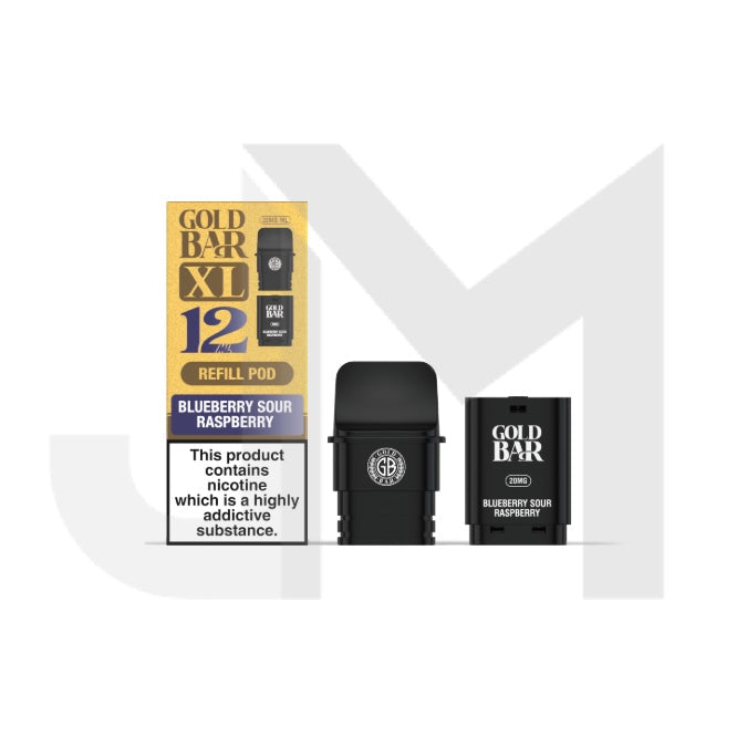 20mg Gold Bar XL Prefilled Replacement Pods