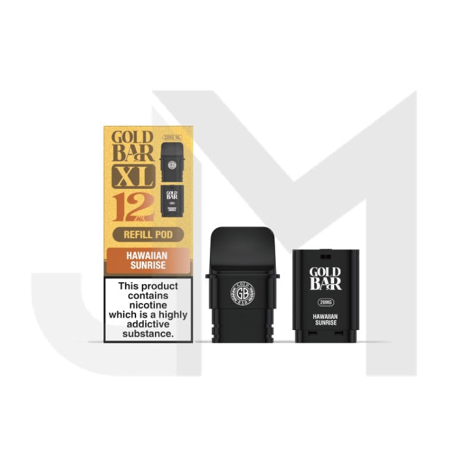 20mg Gold Bar XL Prefilled Replacement Pods