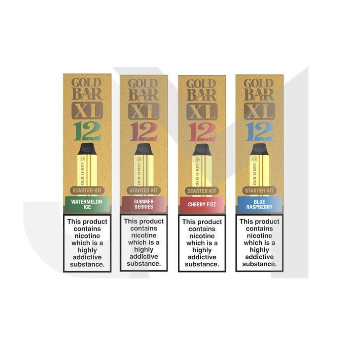 20mg Gold Bar XL Prefilled Pod Vape Kit 10000 Puffs