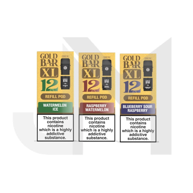 20mg Gold Bar XL Prefilled Replacement Pods