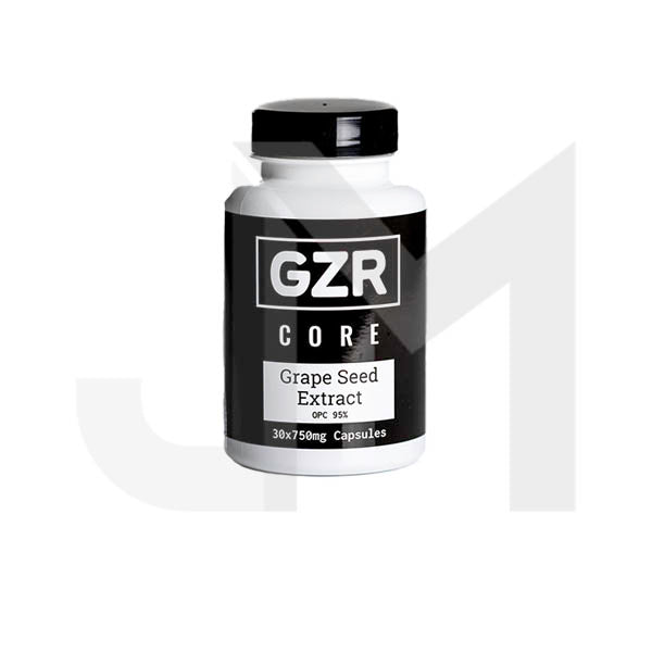 GZR 750mg Grape Seed Extract Capsules - 30 Capsules