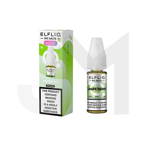 20mg ELFLIQ By Elf Bar 10ml Nic Salt (50VG/50PG)