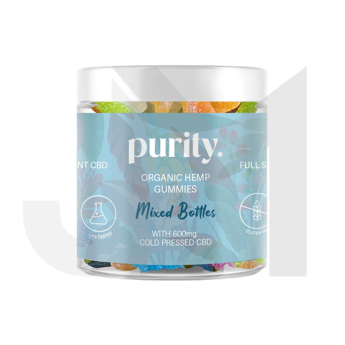 Purity 600mg Full-Spectrum CBD Vegan Gummies 150g