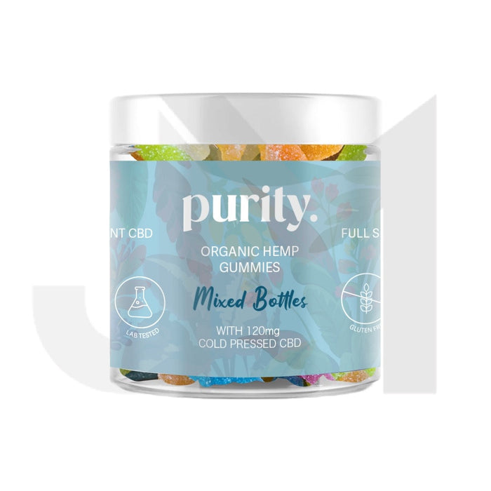 Purity 120mg Full-Spectrum CBD Vegan Gummies 150g