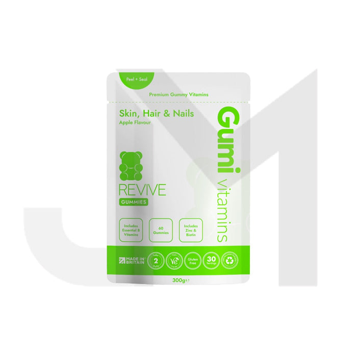 Gumi Vitamins Revive Skin Hair & Nails Gummies - 60 Gummies