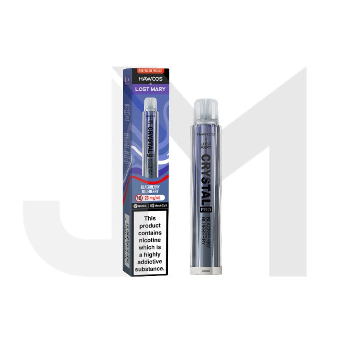 Hawcos x Lost Mary Crystal Pro Prefilled Pod Vape Kit