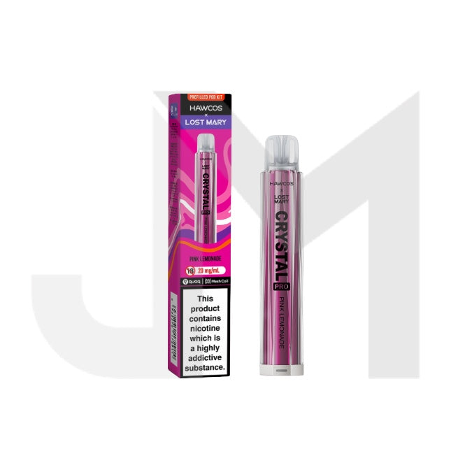Hawcos x Lost Mary Crystal Pro Prefilled Pod Vape Kit