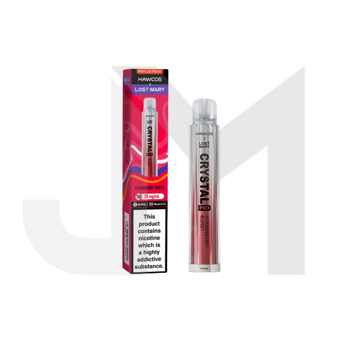 Hawcos x Lost Mary Crystal Pro Prefilled Pod Vape Kit