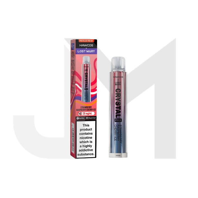 Hawcos x Lost Mary Crystal Pro Prefilled Pod Vape Kit