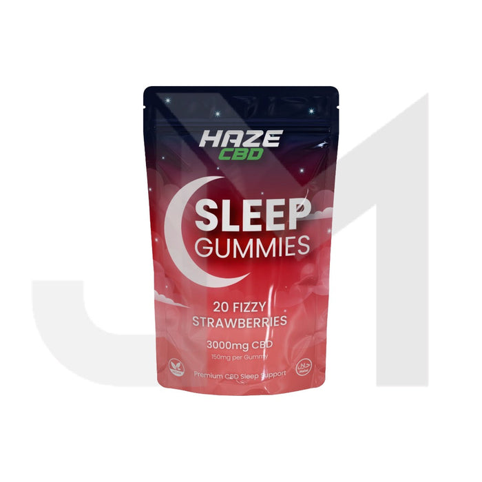 3000mg Haze CBD Sleep Night Gummies - 20 Pcs