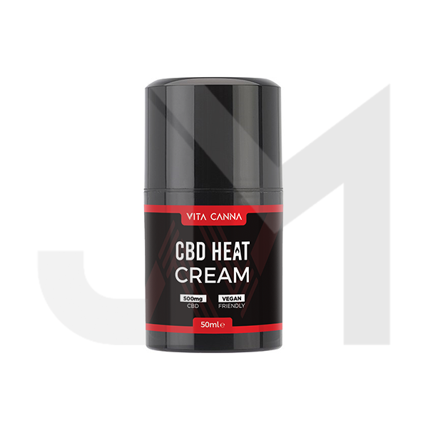 Vita Canna 500mg CBD Heating Cream 50ml