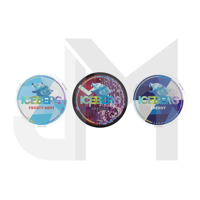 50mg Iceberg Extra Strong Nicotine Pouches - 20 Pouches