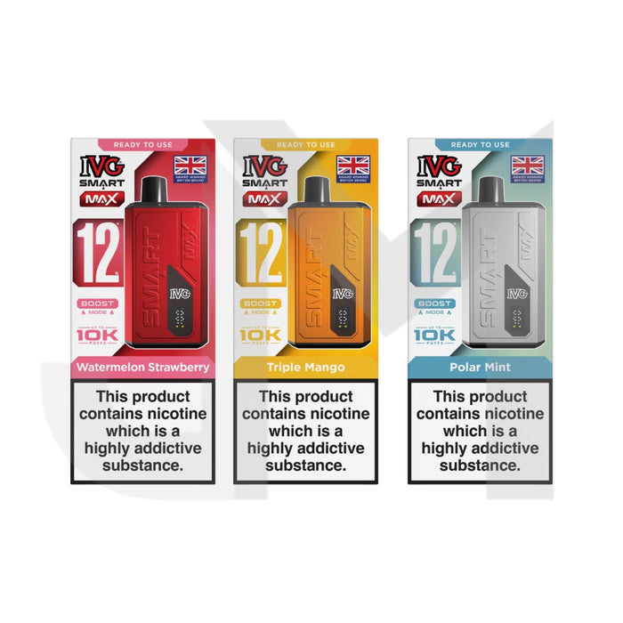 20mg IVG Smart Max Pod Vape Kit 10000 Puffs 20mg IVG Smart Max Pod Vape Kit 10000 Puffs