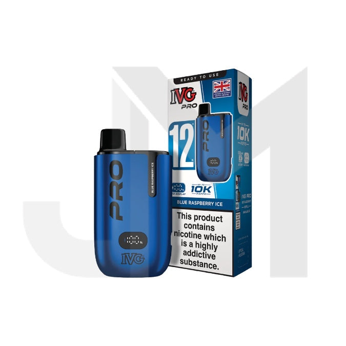 10mg IVG Pro 12 Prefilled Pod Vape Kit 10000 Puffs