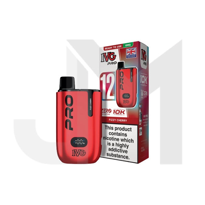 0mg IVG Pro 12 Pod Vape Kit 10000 Puffs