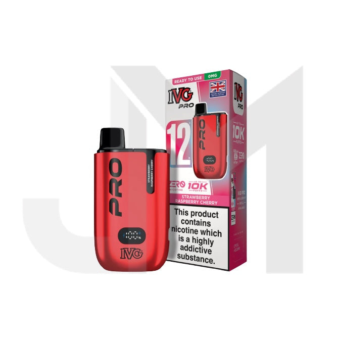 0mg IVG Pro 12 Pod Vape Kit 10000 Puffs