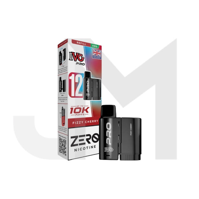 0mg IVG Pro 12 Refill Pods 10000 Puffs