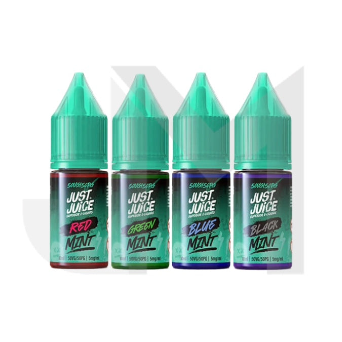 5mg Just Juice Mint 10ml Nic Salt (40VG/60PG)