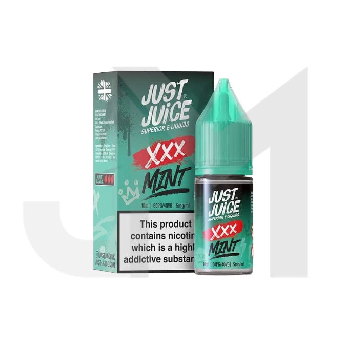 5mg Just Juice Mint 10ml Nic Salt (40VG/60PG)