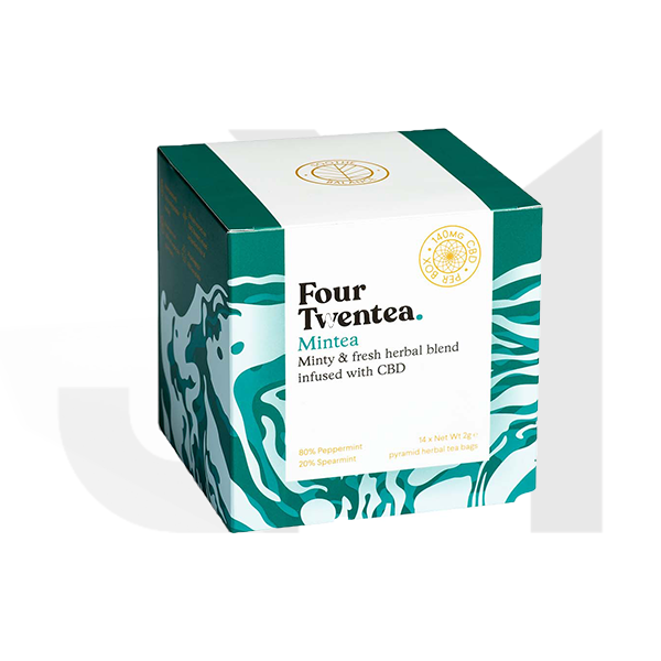 Four Twentea Mint 10mg CBD Tea - Mintea