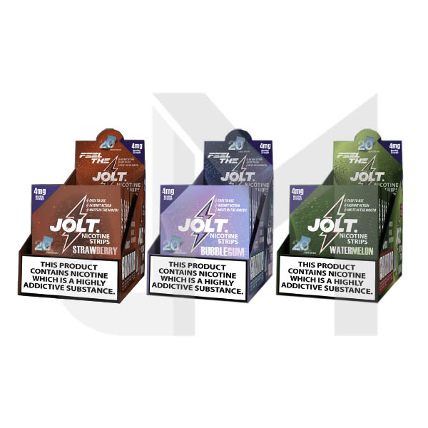 4mg JOLT Nicotine Strips Box - 10 Packs