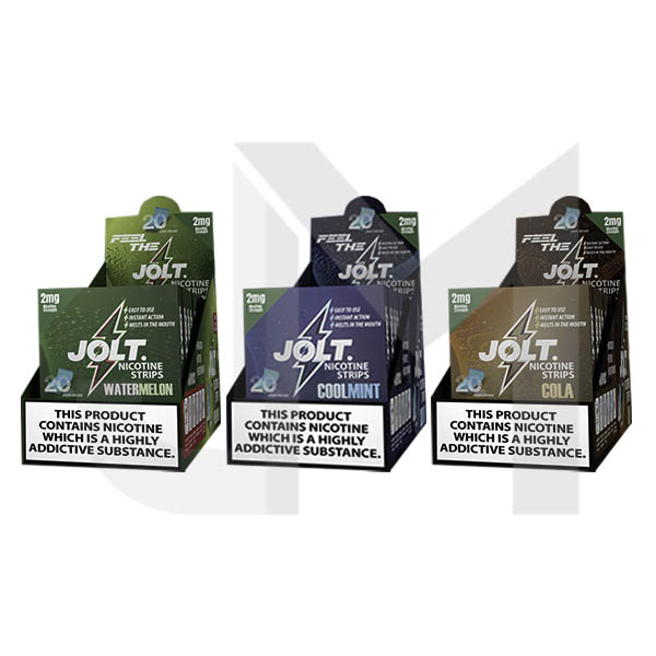 2mg JOLT Nicotine Strips Box - 10 Packs