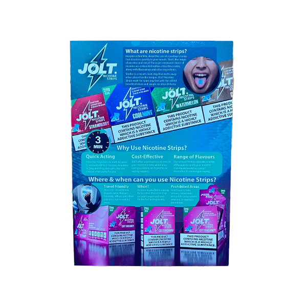 FREE Jolt Strips Promotional A3 Poster Double Sided - For Your Business! 2 Per Customer