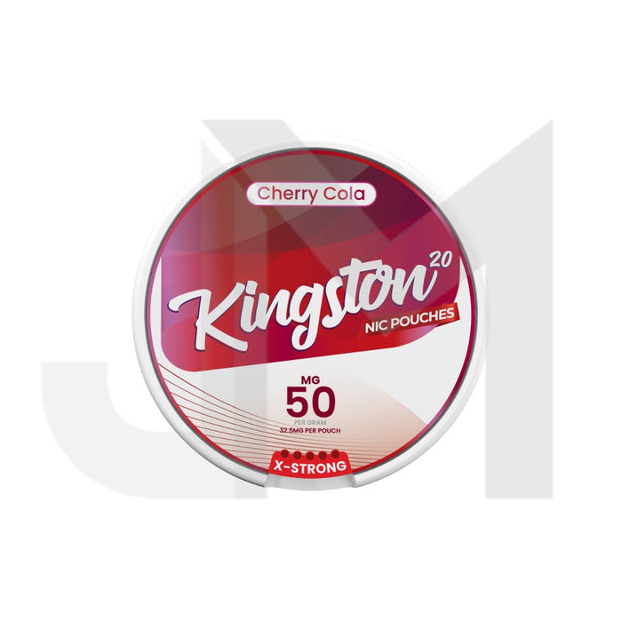 50mg Kingston Nicotine Pouches - 20 Pouches