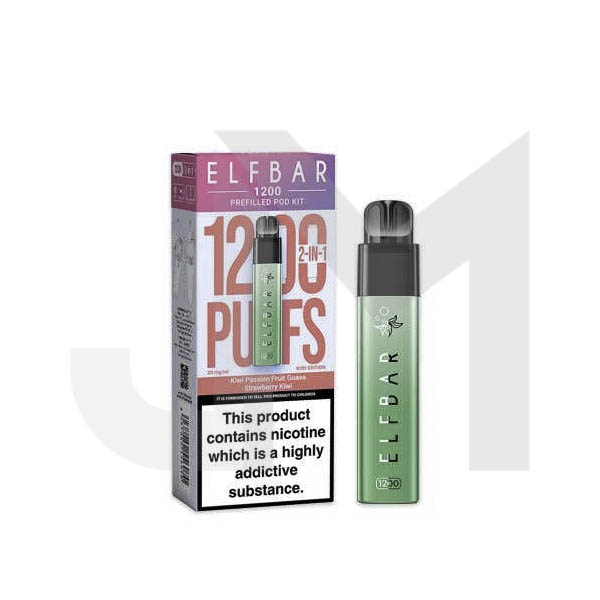 20mg ELF Bar 1200 Multi Edition Prefilled Pod Kit 1200 Puffs