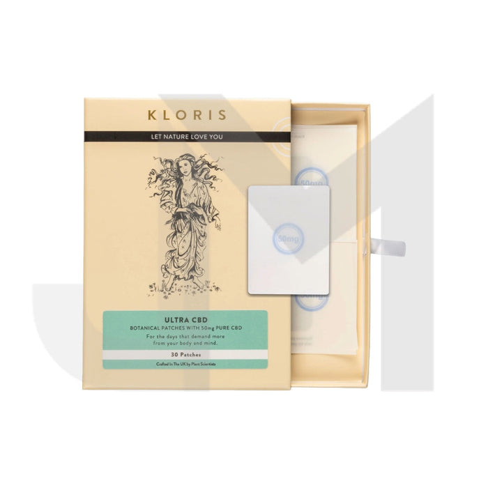 KLORIS ULTRA CBD Patches (50mg CBD) - 12 Pack