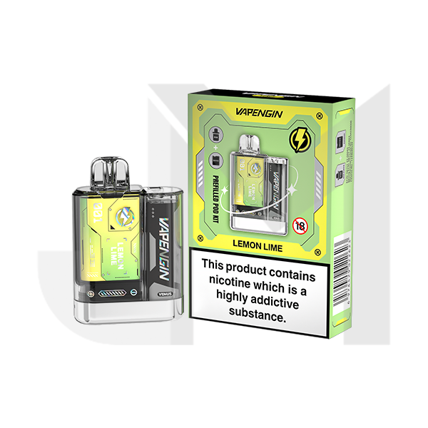 Vapengin Venus Pod Vape Kit + 1x 20mg Prefilled Pod 2ml Vapengin Venus Pod Vape Kit + 1x 20mg Prefilled Pod 2ml