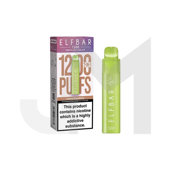 20mg ELF Bar 1200 Prefilled Pod Kit 1200 Puffs