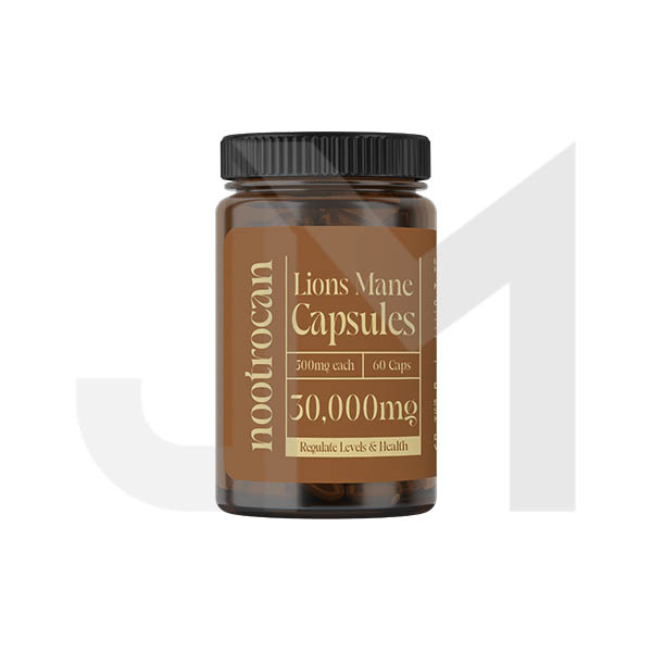 Nootrocan 30000mg Nootropic Vegan Mushroom Capsules - 60 Caps