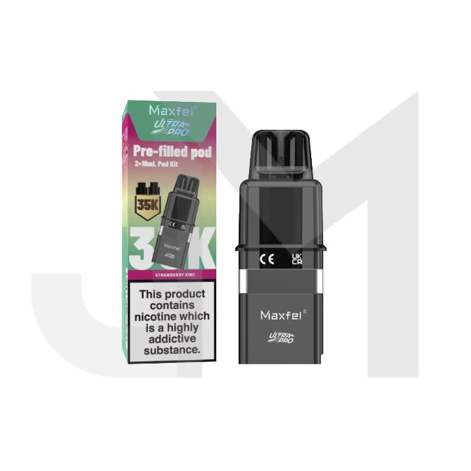 20mg Maxfel Ultra Pro Replacement Prefilled Pods 17500 Puffs