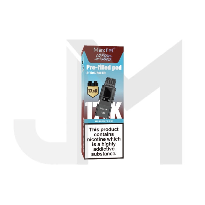 20mg Maxfel Ultra Pro Replacement Prefilled Pods 17500 Puffs