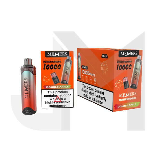 5 x 20mg Memers Wukong V10000 Prefilled Pod Vape Kit 10000 Puffs – (2 Free Kits With Every Box Of 5)