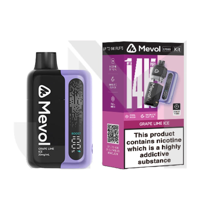 20mg Mevol S7000 Prefilled Pod Vape Kit 14k puffs