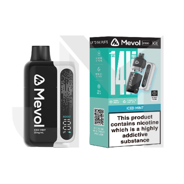 20mg Mevol S7000 Prefilled Pod Vape Kit 14k puffs