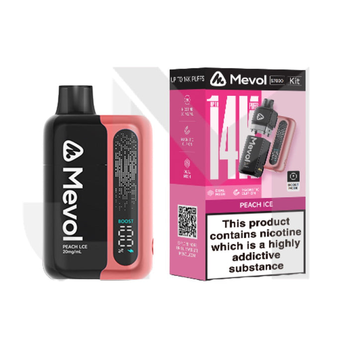 20mg Mevol S7000 Prefilled Pod Vape Kit 14k puffs