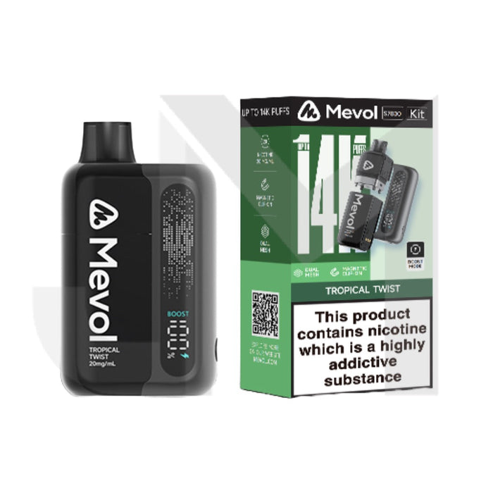 20mg Mevol S7000 Prefilled Pod Vape Kit 14k puffs