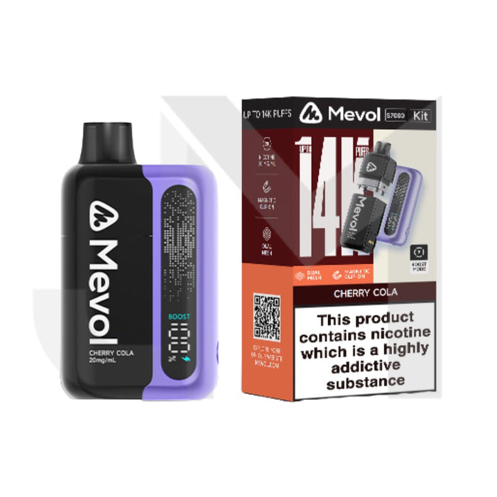 20mg Mevol S7000 Prefilled Pod Vape Kit 14k puffs