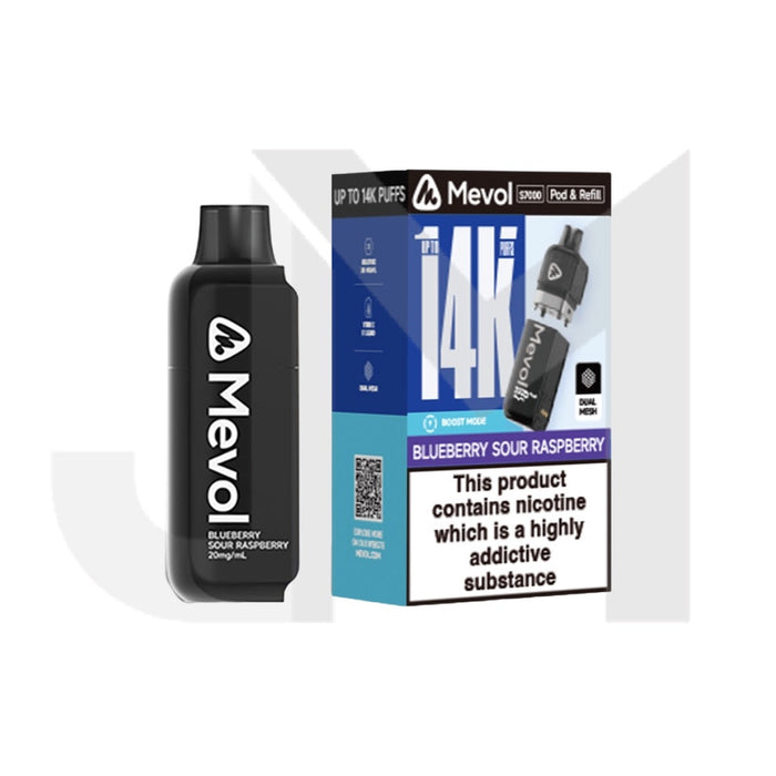 20mg Mevol S7000 Prefilled Pod & Refill 14k puffs