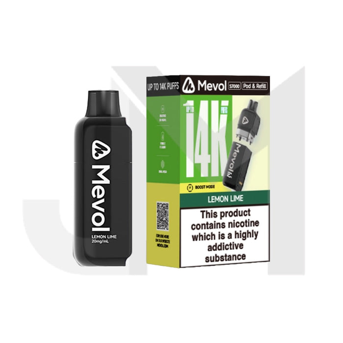 20mg Mevol S7000 Prefilled Pod & Refill 14k puffs