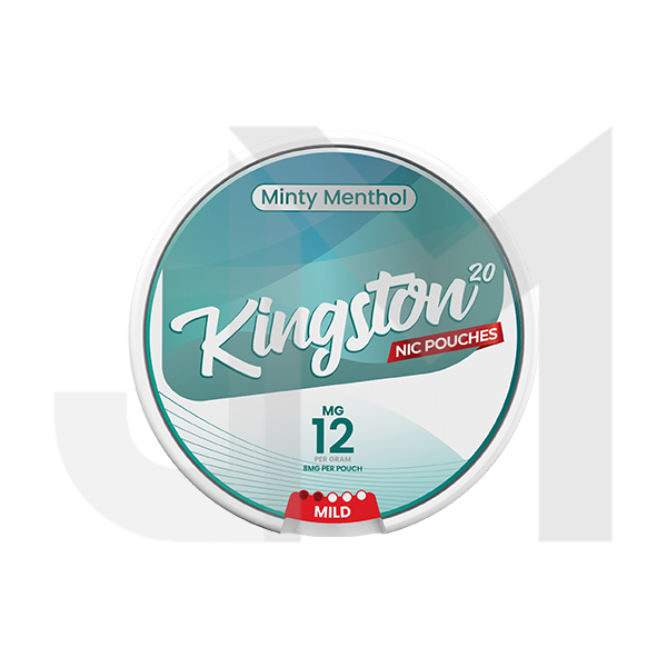12mg Kingston Nicotine Pouches - 20 Pouches